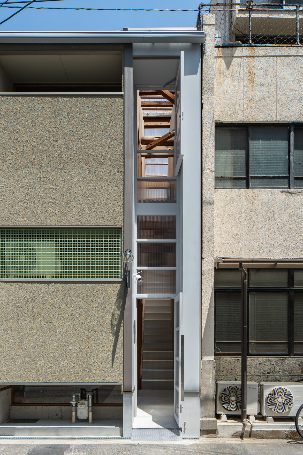 建築写真撮影、美容院の外観、大阪