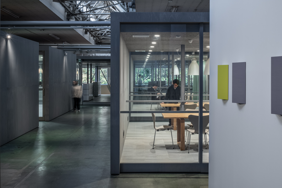 建築写真、オフィス内観