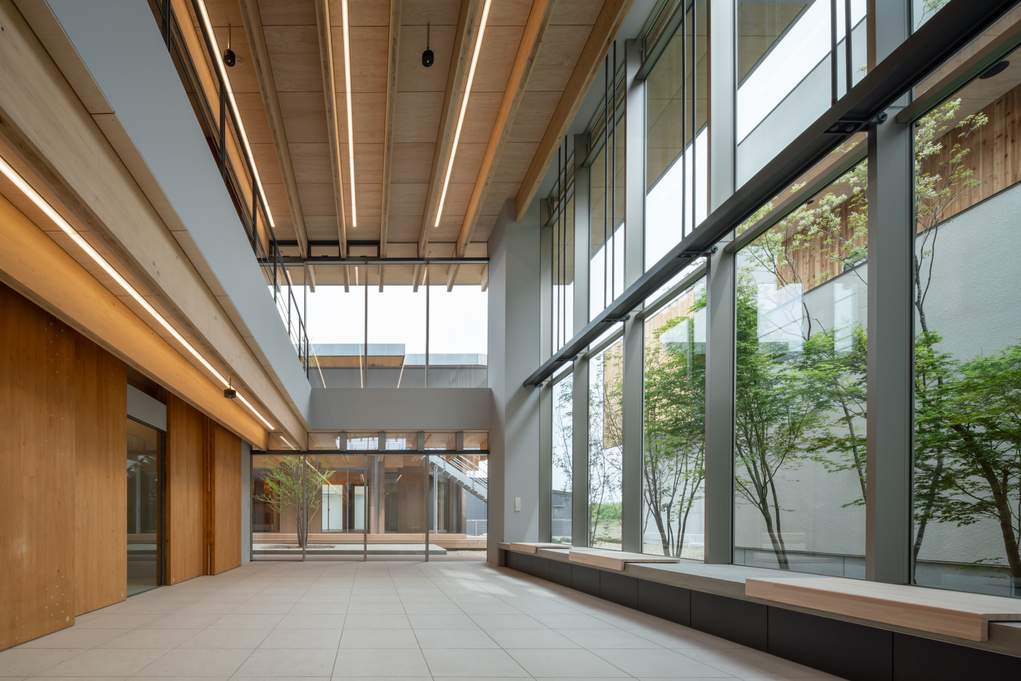 建築写真　オフィス内観