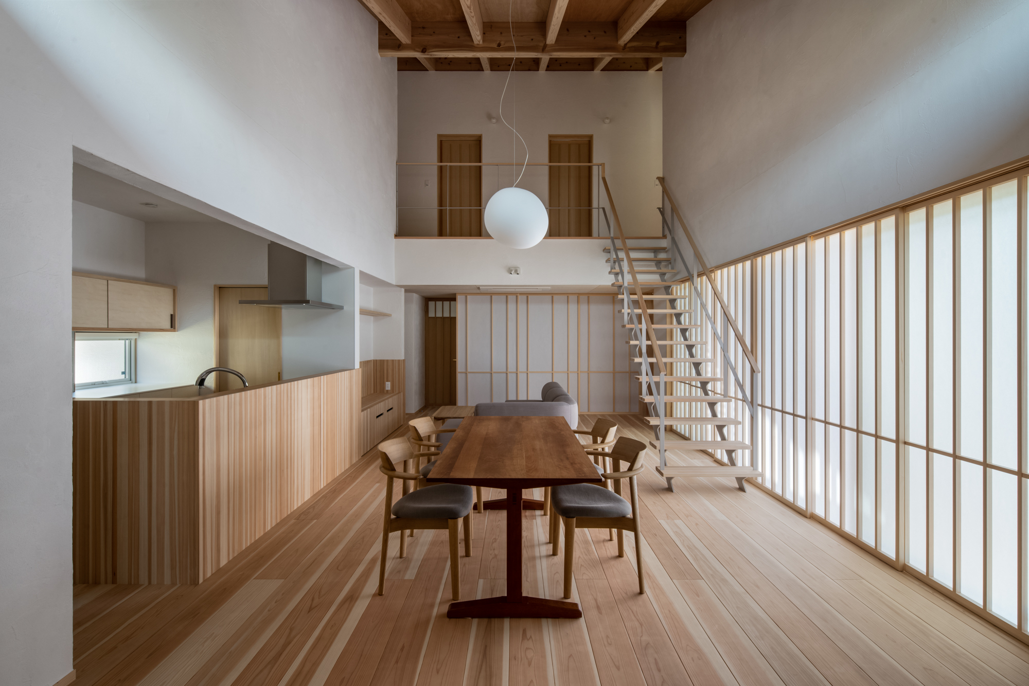 建築写真撮影 住宅 内観 リビングダイニング