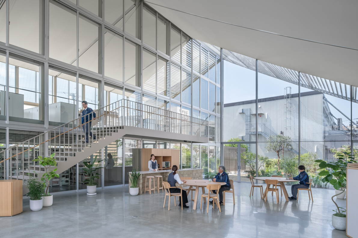 大西熱学小牧事業所(愛知県小牧市) 内観